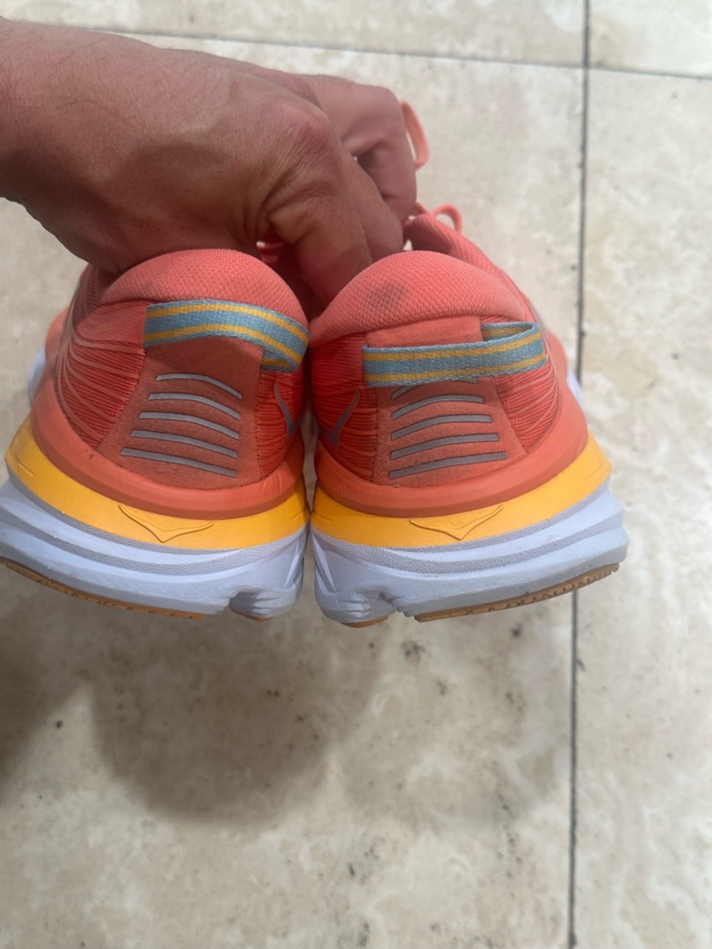 Hoka One One Bondi 7 Running Shoes Women’s Size 8 - Picture 5 of 6